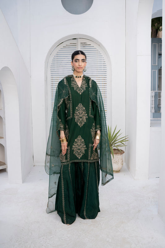 Banhead Harmony Green 2.0 | 3pieces Chiffon