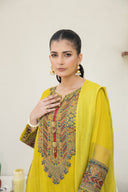 Charmish Yellow - 3 Piece Chiffon