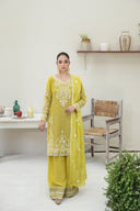 Green Whispers - 3 Piece Chiffon