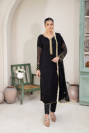 Midnight Mirage - 3 Piece Chiffon