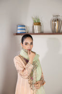 Peach Treat - 3 Piece Chiffon