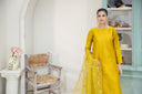 Greenish Blush - 3 Piece Silk