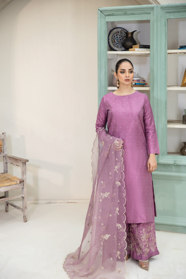 Mauve Blush - 3pc Silk
