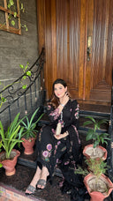 Zaib Black- 3pc Chiffon