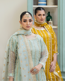 Mint Allure - 3 Piece Organza