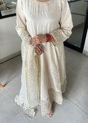 Ivory Bloom - 3pcs Kattan Silk