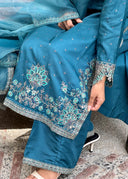 Zinc Affair - 3pcs Silk Kurta Set