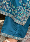 Zinc Affair - 3pcs Silk Kurta Set