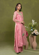 Blush Pink – Luxury Embroidered 3-Piece Suit