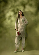 Soft Taupe – Luxury Embroidered 3-Piece Shalwar Suit