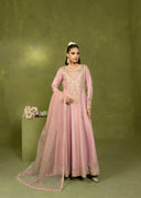 Blush Pink – Embroidered 3-Piece Festive Suit