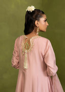 Blush Pink – Embroidered 3-Piece Festive Suit