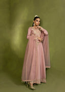 Blush Pink – Embroidered 3-Piece Festive Suit