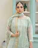 Mint Allure - 3 Piece Organza