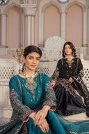 Graceful Teal - 3 Piece Chiffon