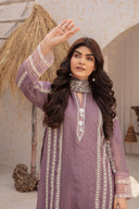 Banhead Harmony Purple - 3 Piece Chiffon