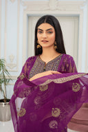 Ethereal Charm - 3 Piece Chiffon