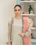 Moonlit Mirage - 3 Piece Chiffon