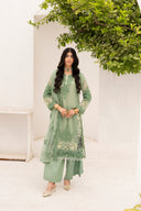 Green Glory - 3 Piece Chiffon