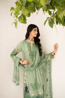 Green Glory - 3 Piece Chiffon