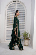 Farshi Luxe Green - 3 Piece Silk