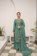 Sea Mist - 3 Piece Chiffon