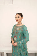 Sea Mist - 3 Piece Chiffon