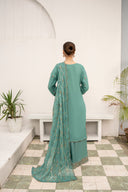 Sea Mist - 3 Piece Chiffon