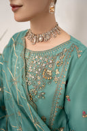Sea Mist - 3 Piece Chiffon