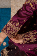 Magenta Muse - 3 Piece Silk Pishwas