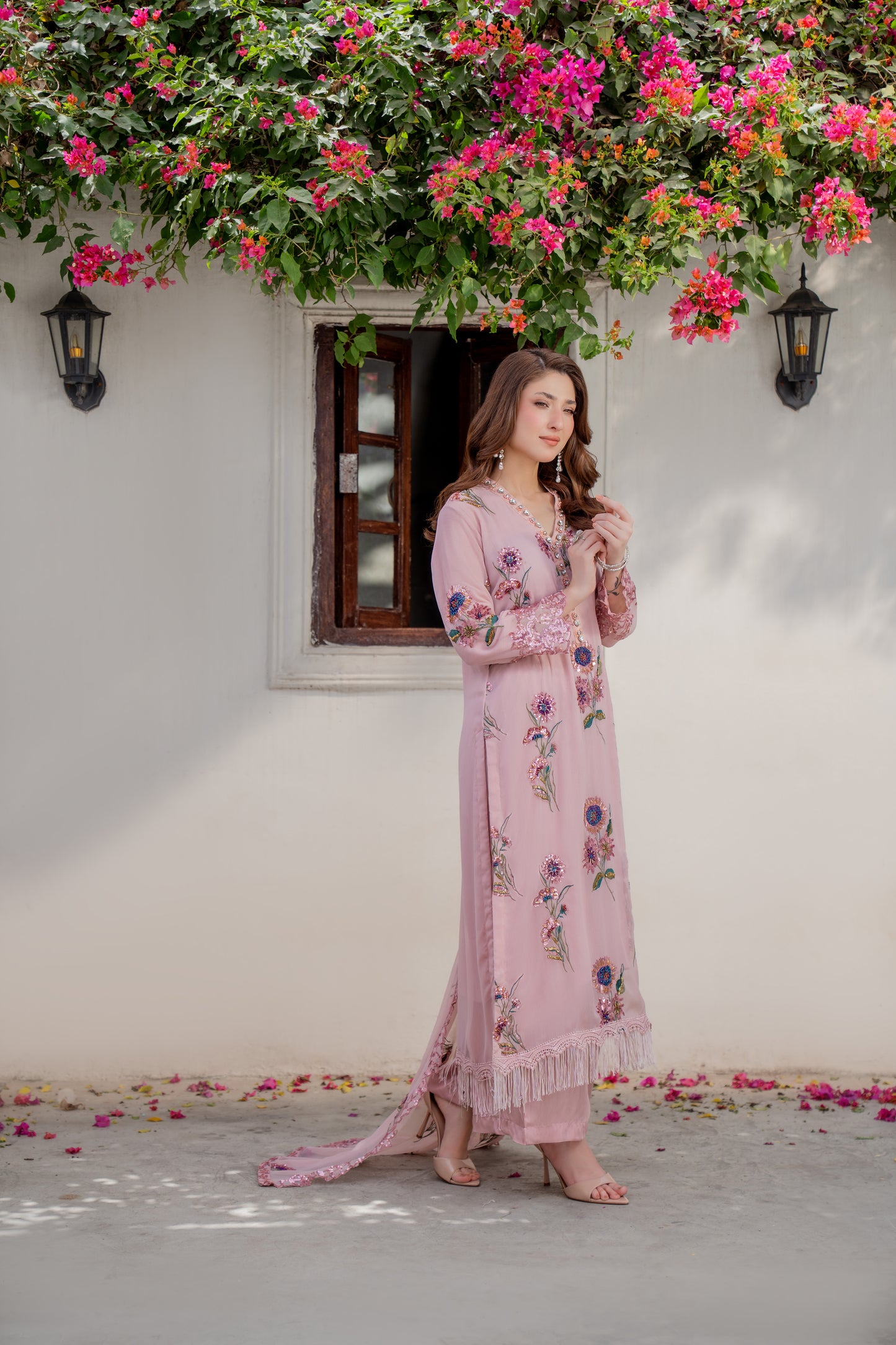 Zaib - 3pcs Chiffon Kurta Set