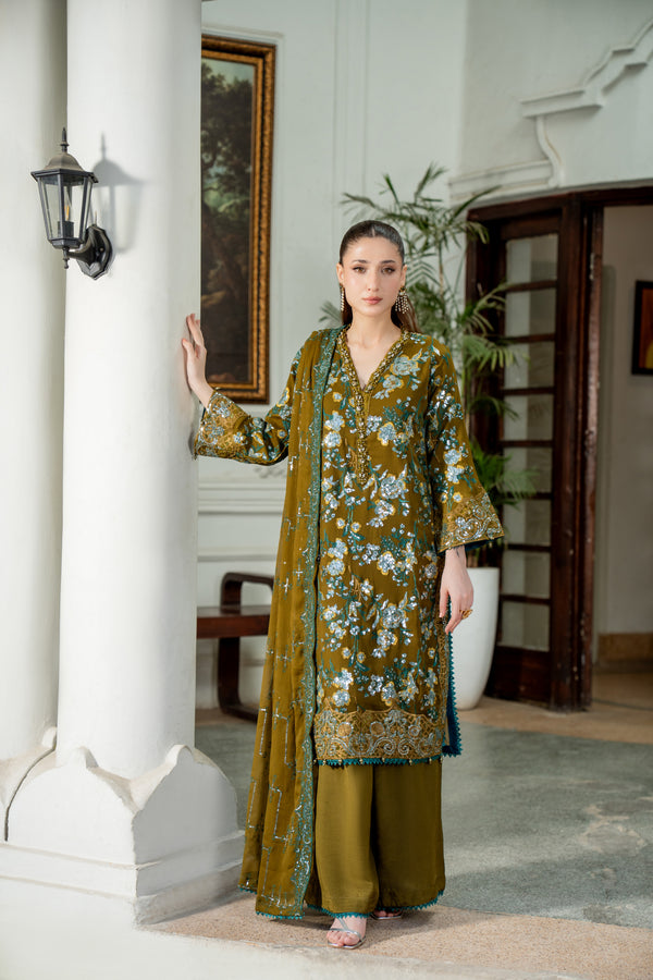 Paras - 3pcs Chiffon Formal
