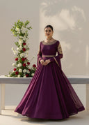 Purple Bliss | 3pcs Chiffon Maxi