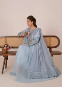 Crush Blue - 3pc Pishwas