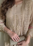 Ivory Luxe - 3 Piece Chiffon