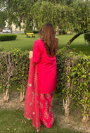 Pink Farshi Affair - 3 Piece Silk