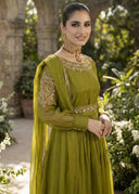 Olive Bliss | 3pcs Chiffon Maxi