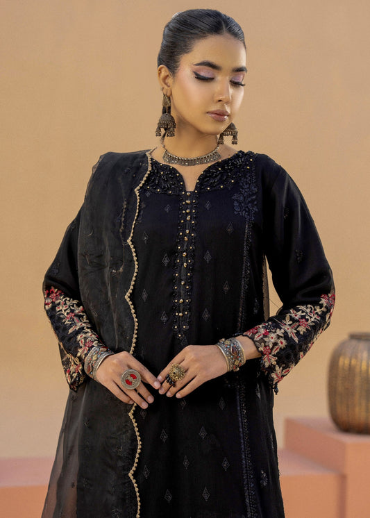 Bakhur Black | 3pcs Chiffon
